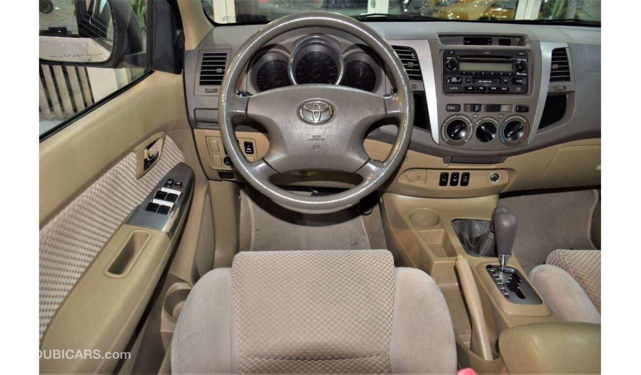 Toyota Fortuner EXCELLENT DEAL for our 4 Cylinder Toyota Fortuner 2010 Model!! in White Color! GCC Specs