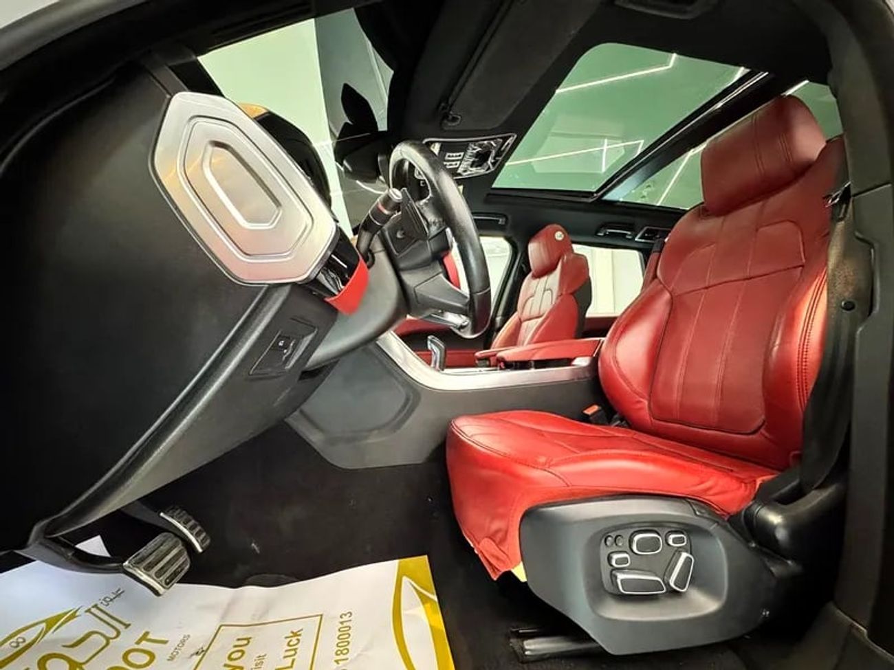 Land Rover Range Rover Sport AUTOBIOGRAPHY V8 || RED INT || TOP RANGE || GCC || ACCIDENTS FREE || LOW MILEAGE