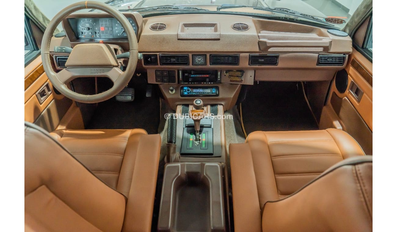 لاند روفر رينج روفر 1988 Range Rover Vogue SE 3.5L V8 Fuel Injection / British Motor Industry Heritage Trust Certified M