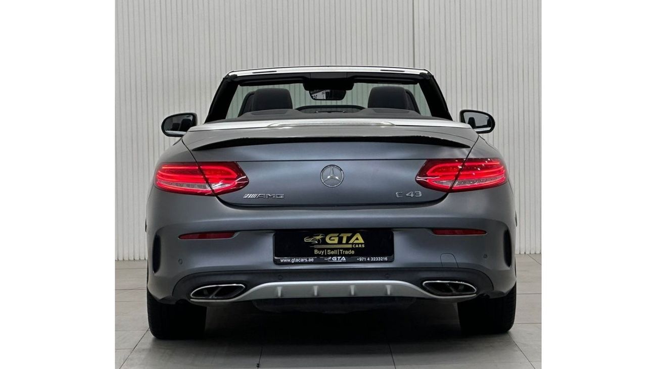Mercedes-Benz C 43 AMG 2017 Mercedes C43 AMG Convertible, Full Agency Service History,GCC
