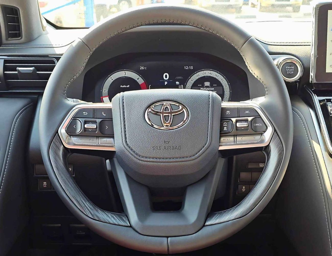 تويوتا لاند كروزر VXR LC300 TWIN TURBO / 3.3L DIESEL V6 / LEATHER SEATS / SUNROOF / FULL OPTION (CODE#LCDVXRH)