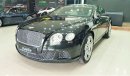 Bentley Continental GT BENTLEY CONTINENTAL GT W12 6.0 TWIN TURBO 2012 MODEL GCC CAR WITH A VERY LOW MILEAGE ONLY 40K KM