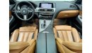 بي أم دبليو 640 2017 BMW 640i Gran Coupe, Full Service History-Warranty-GCC