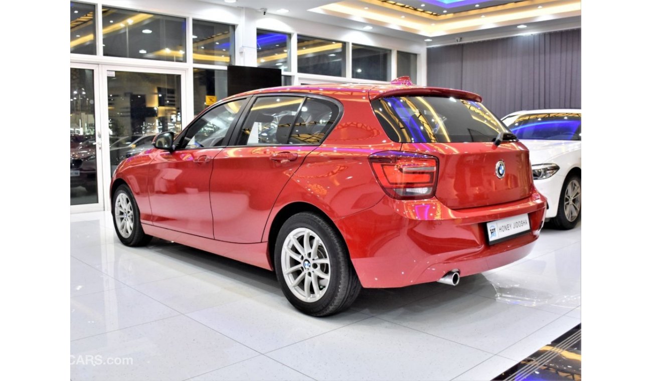 BMW 116i EXCELLENT DEAL for our BMW 116i ( 2013 Model ) in Red Color GCC Specs