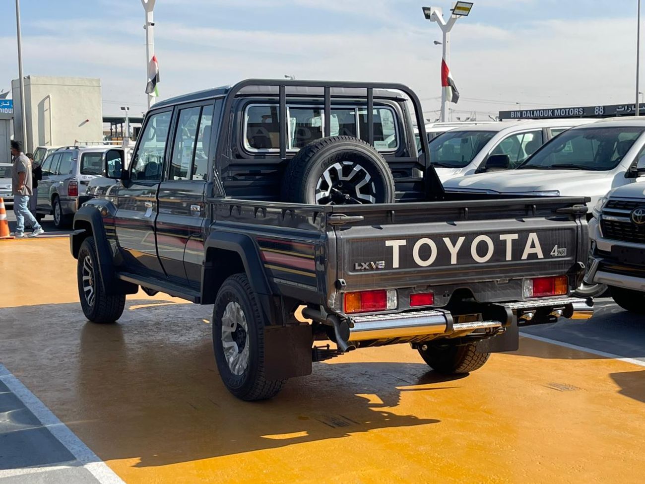 Toyota Land Cruiser Pick Up Std 4.0L Double Cab Utility AWD Toyota LC DC AT PETROL 2025 4.0L Full GREY