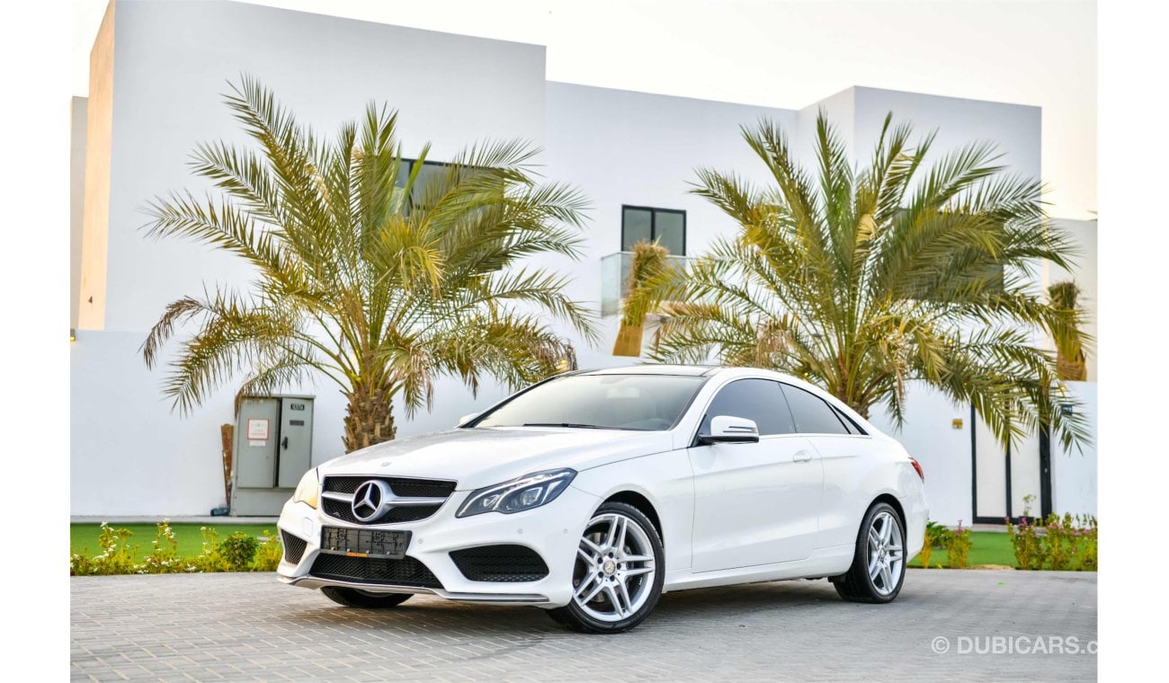 مرسيدس بنز E 250 AMG - Fully Loaded! Warranty Unlimited Kms! AED 2,330 Per Month! - 0% DP