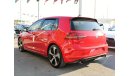 Volkswagen Golf GTI ACCIDENTS FREE GCC - FULL OPTION - CAR IS IN PERFECT CONDITION INSIDE OUT