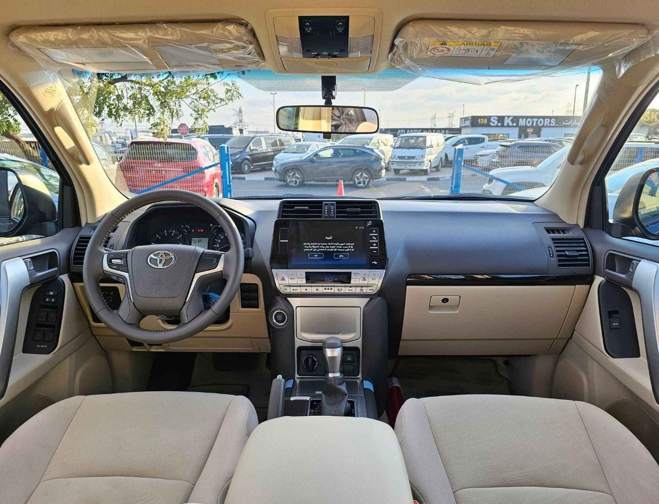 Toyota Prado GXR/4.0L PETROL/ SUNROOF, COOL BOX, DVD+CAMERA, AUTO AC/ (CODE # PSR40GXRU)