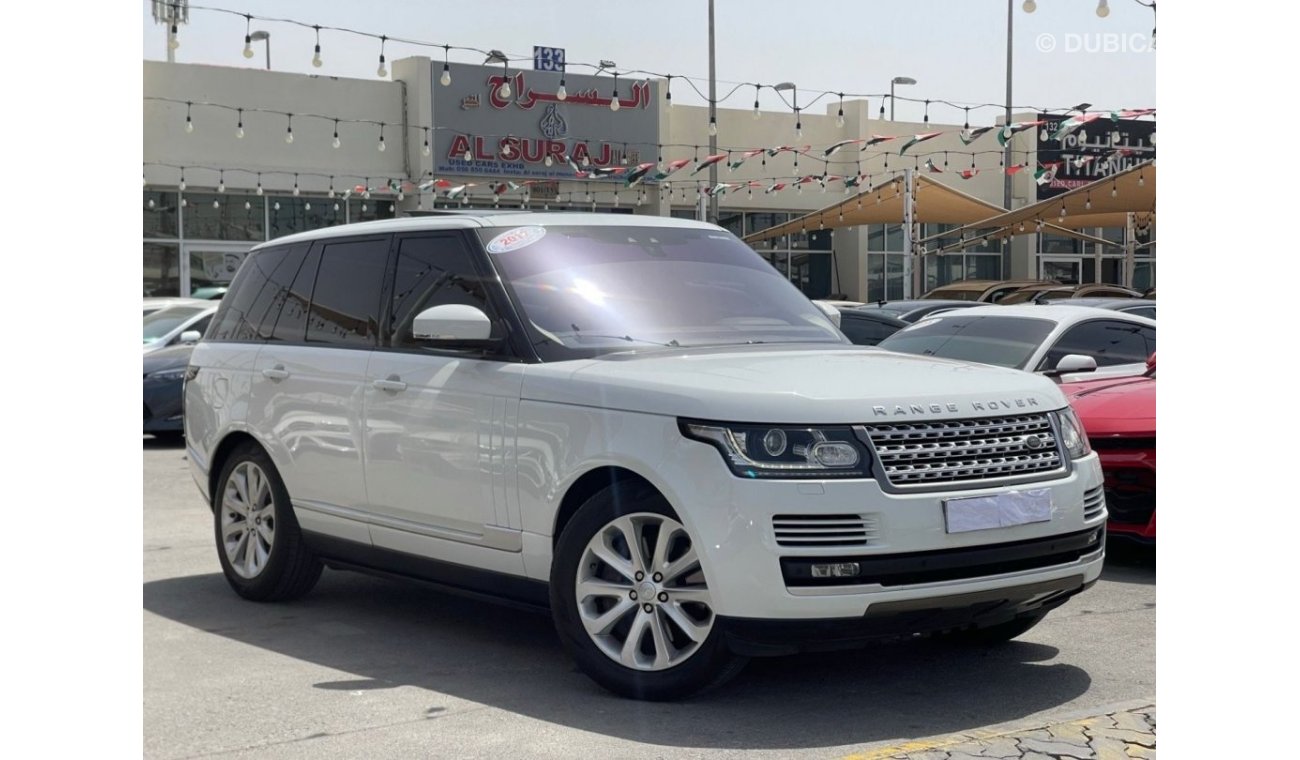 Land Rover Range Rover Vogue HSE Model 2017, Gulf, 6 cylinder, agency dye, automatic transmission, full option, panoramic sunroof, in