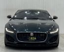 Jaguar F Type P300 2.0L 2021 Jaguar F-Type P300 R-Dynamic, 2026 Jaguar Warranty + Service Pack, Very Low Kms, GCC