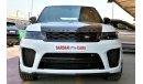 Land Rover Range Rover Sport SVR 2018 (FOR EXPORT)