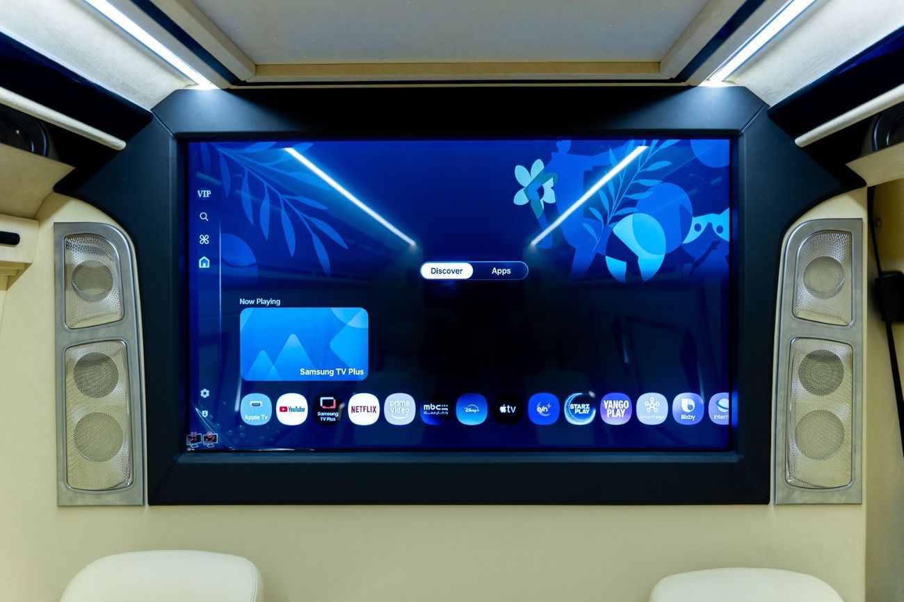 Mercedes Benz Sprinter  Built by Barugzai | 8-Seater VIP Interior | 2 Years Agency Warranty Service Contract