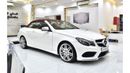 مرسيدس بنز E 400 كوبيه EXCELLENT DEAL for our Mercedes Benz E400 Convertible ( 2015 Model ) in White Color GCC Specs