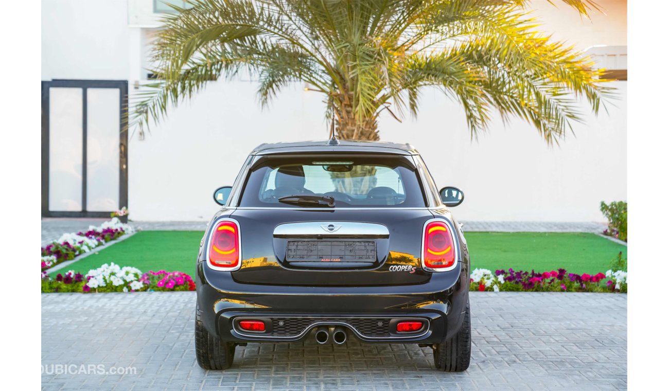 Mini Cooper S 2016 - Fully Agency Serviced! - 1 Year Warranty! - AED 1,449 PM! - 0% DP