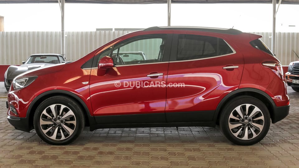 Opel Mokka X Turbo 1.4L for sale AED 56,000. Red, 2017