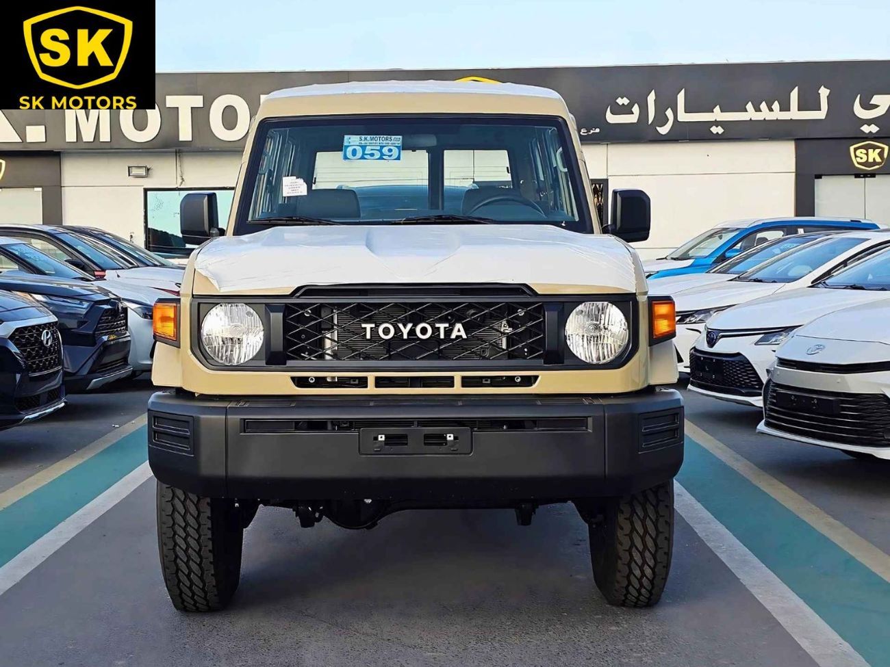 تويوتا لاند كروزر 70 LC78 STD / 4.0L V6 / M/T / PETROL / POWER WINDOWS & LOCKS / 4WD (CODE # LC78)