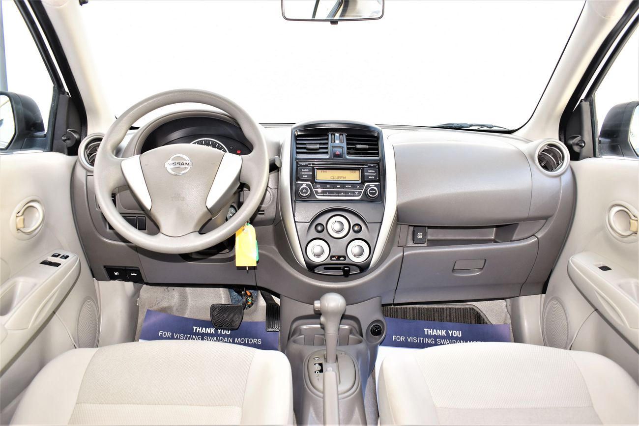 Nissan Sunny AED 645 PM | 1.5L S GCC DEALER WARRANTY