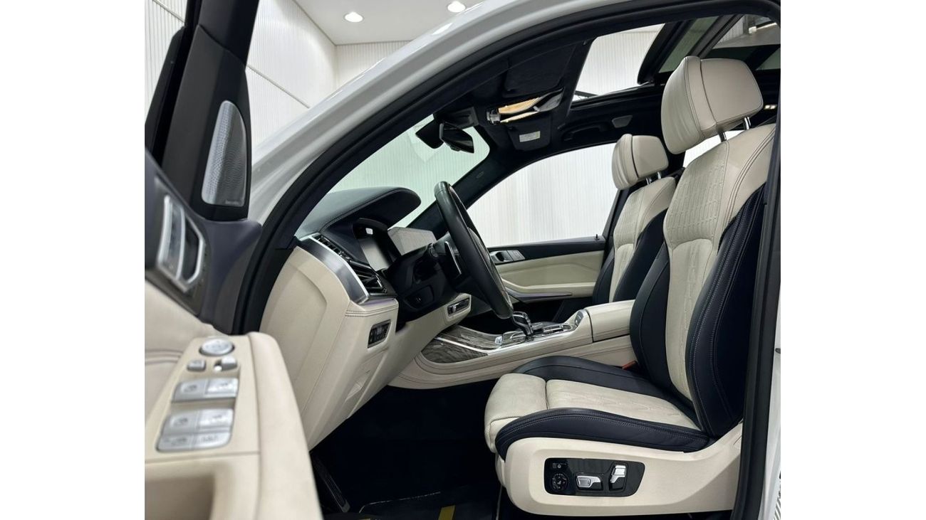 بي أم دبليو X7 2019 BMW X7 xDrive50i M-Sport Masterclass, Aug 2024 Warranty + Aug 2027 Service Pack, Full Option