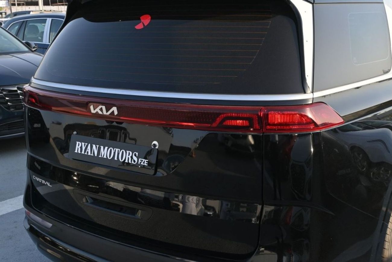 كيا كارنيفال Kia Carnival 3.5L V6, Petrol, Hi-Roof Limousine, Model 2023, Color Black