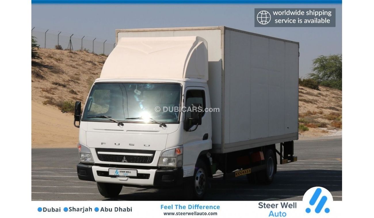 ميتسوبيشي فوسو كانتير 2017 | FUSO CANTER LONG CHASSIS WITH GCC SPECS AND EXCELLENT CONDITION