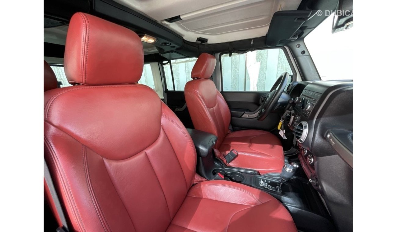 Jeep Wrangler 3.6L | GCC | EXCELLENT CONDITION | FREE 2 YEAR WARRANTY | FREE REGISTRATION | 1 YEAR COMPREHENSIVE I