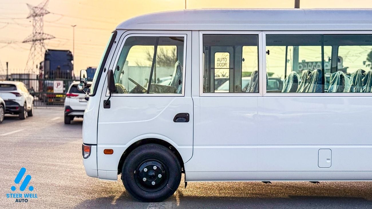 Mitsubishi Rosa 2026 - 30 Seater Bus | 4.2L Diesel | ABS | GCC Specs | Brand New | Export Ready | White