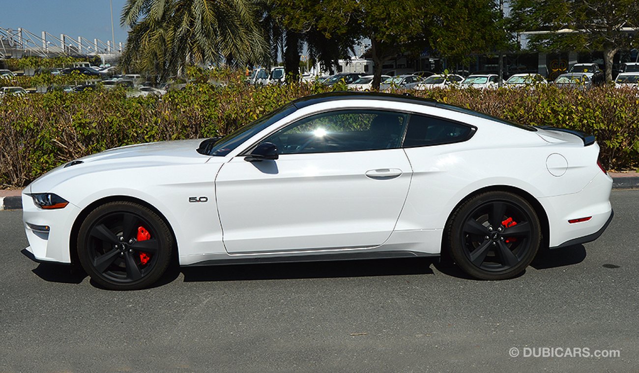 Ford Mustang 2019 GT Premium 5.0 V8 GCC, DIGITAL CLUSTER, 0km w/ 3Yrs or 100K km WTY + 60K km Service @ Al Tayer