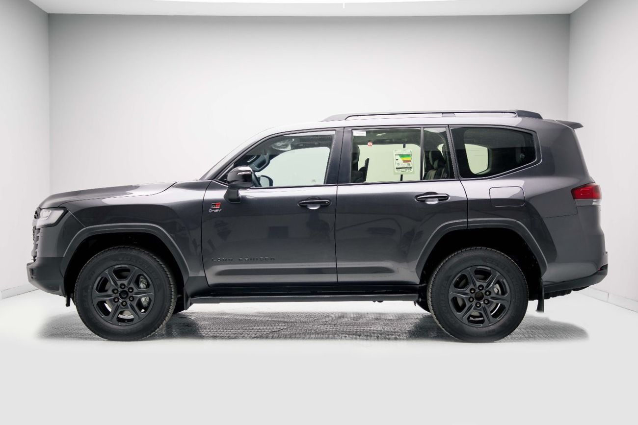 Toyota Land Cruiser GRS 3.5L - Grey Mettalic Inside Maroon | Export Only