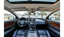 جاغوار XJ Agency Warranty and Service Contract! Jaguar XJL - GCC - AED 1,610 PER MONTH - 0% DOWNPAYMENT
