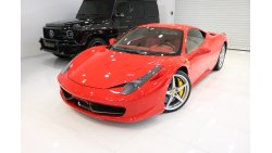 Ferrari 458 Italia, 2010, 48,000KMs, GCC Specs, Carbon Fiber Dashboard Cockpit,