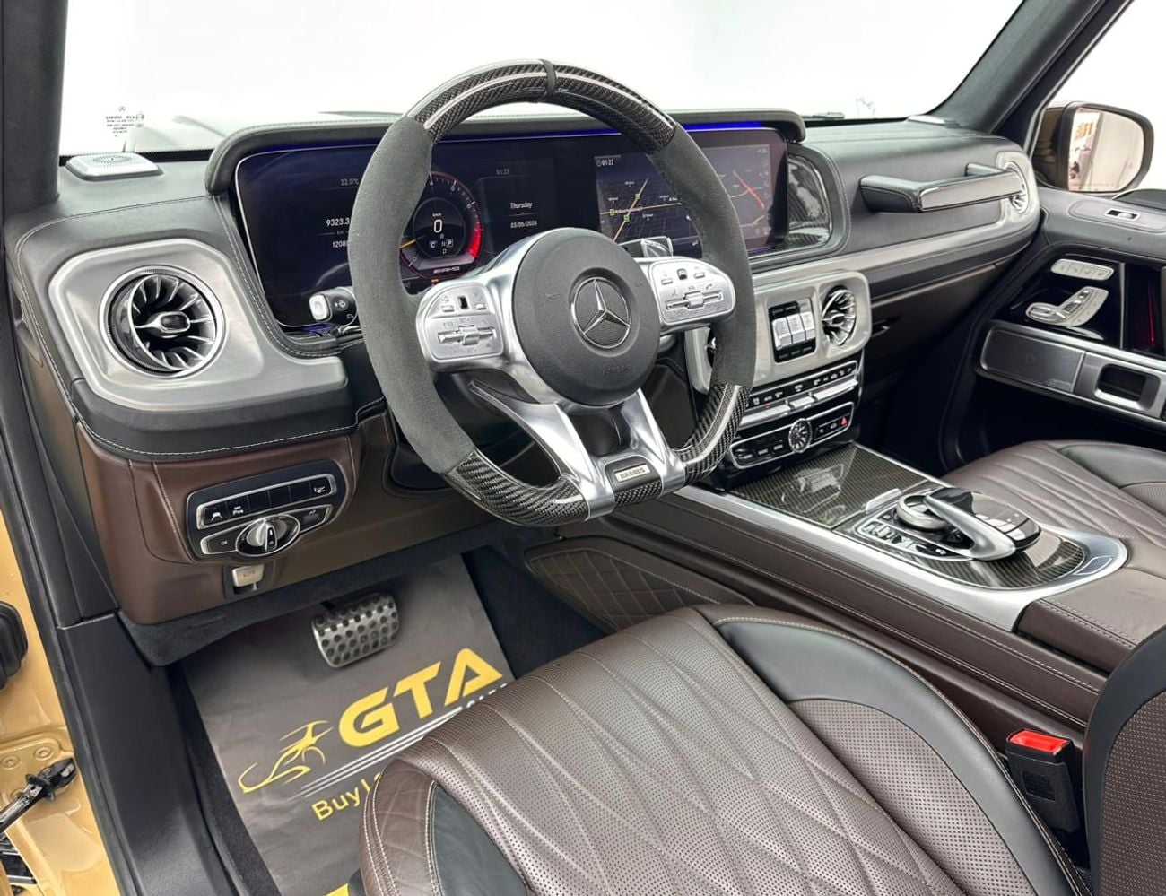 Mercedes-Benz G 63 AMG Std 4.0L 2019 Mercedes-Benz G63 AMG, Brabus Kit, 1 Year Warranty Unlimited Km, Full Service History,