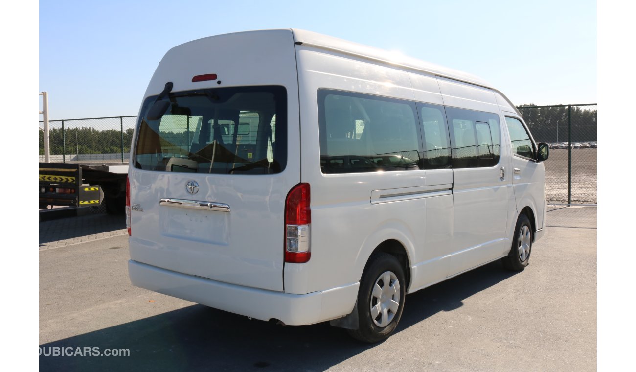 تويوتا هاياس TOYOTA HIACE HI ROOF PASSENGER BUS 2014 WITH GCC SPECS