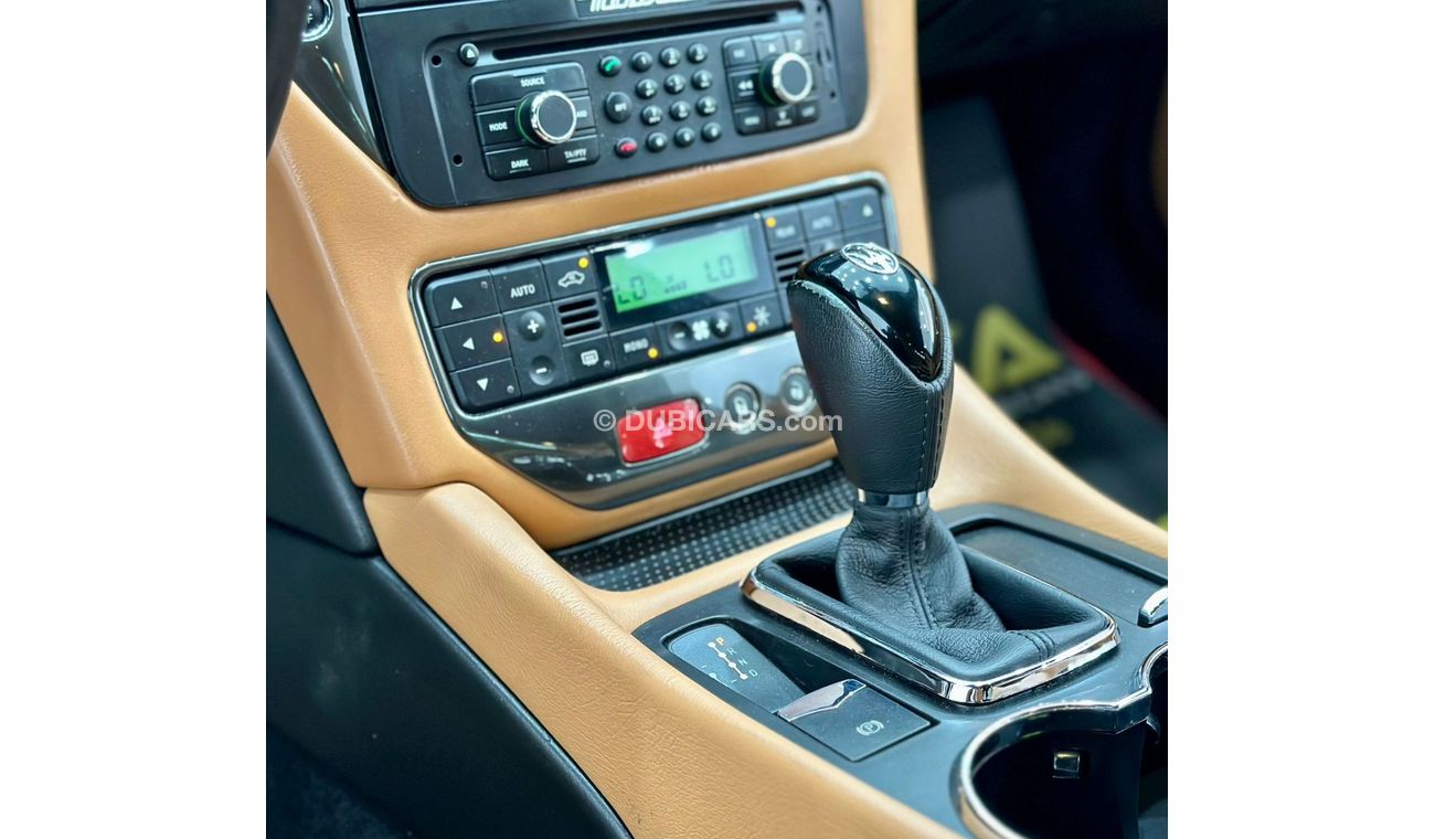 Maserati Granturismo 2015 Maserati GranTurismo Sport, Full Option, Service History, GCC