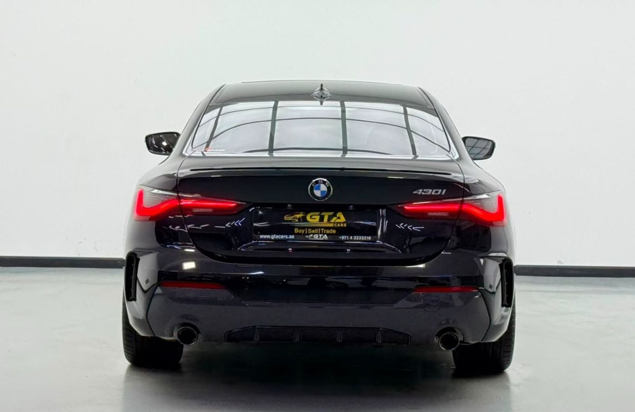 BMW 430i M-Sport 2021 BMW 430i M-Sport Coupe, 2026 BMW Warranty + Service Pack, Full BMW Service History, GCC