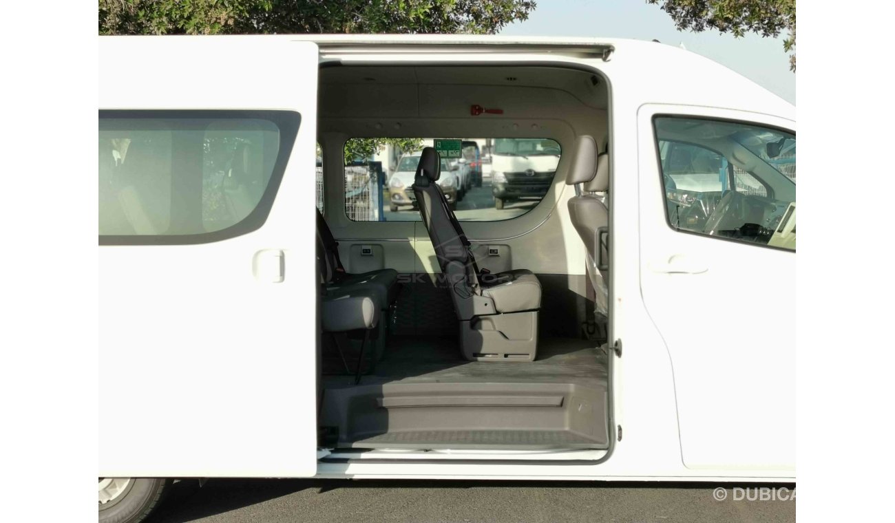 Toyota Hiace 2.8L DIESEL, 14 SEATS, 16" TYRE, REAR ROOF SPEAKERS (CODE # THHR01)