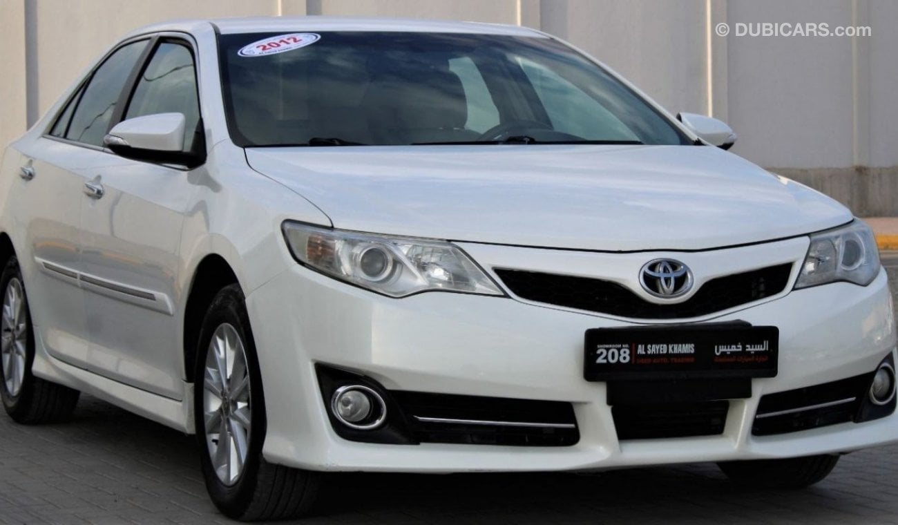 Toyota Camry Toyota Camry 2012 GCC, in excellent condition, without accidents, very clean from inside and outside