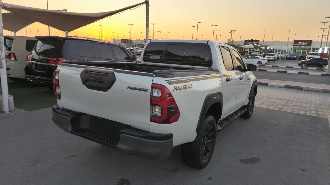 تويوتا هيلوكس DC TRD 4.0L 4WD Toyota Hilux Adventure 2021 6 cylinder engine 4.0 full option clean car without acci