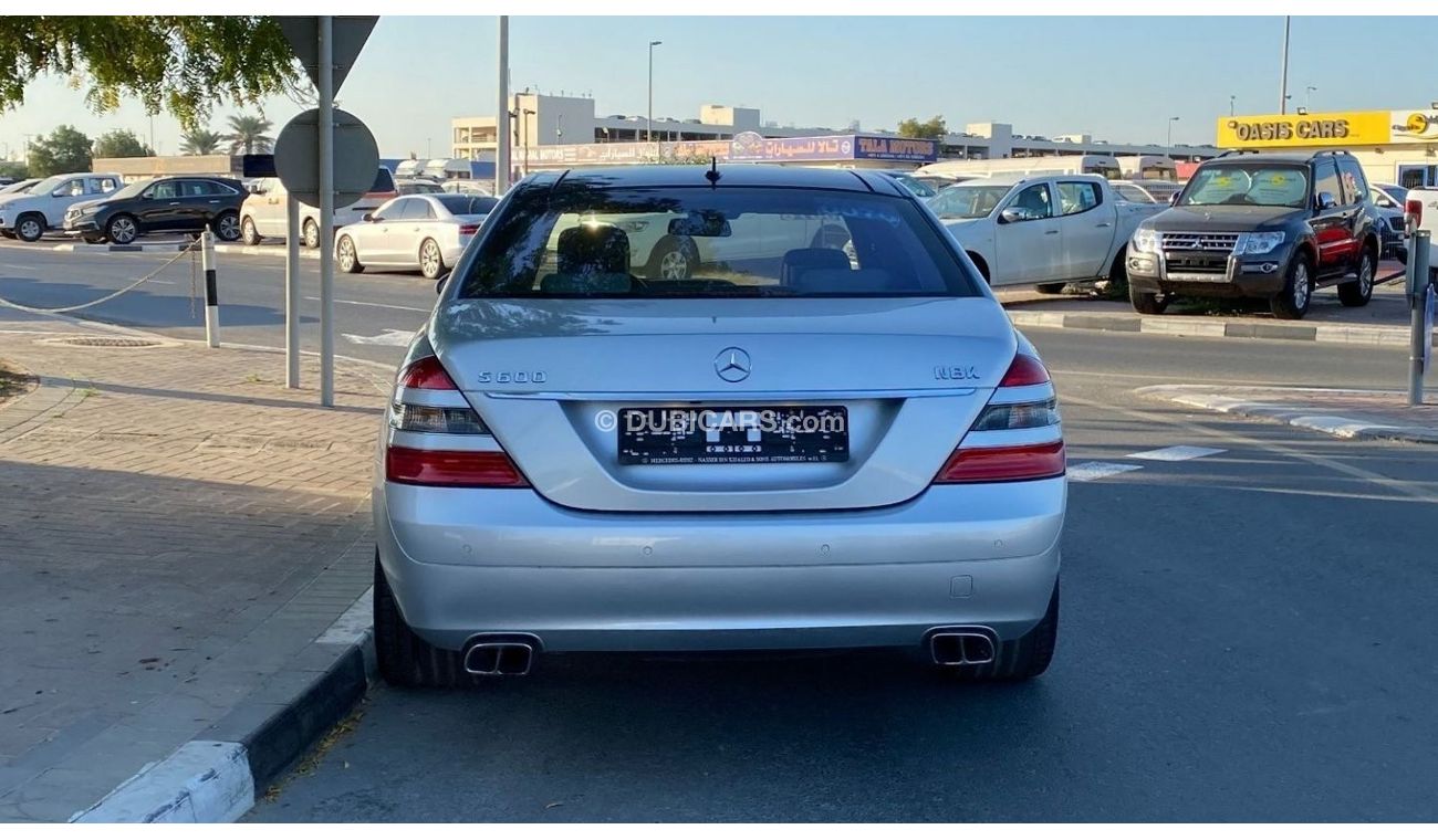 مرسيدس بنز S 600 2008 GCC| Perfect Condition
