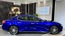 Maserati Ghibli S 3.0L AMAZING BLUE COLOR SQ4 V6 || GCC || FREE ACCIDENT || HIGHEST CATEGORY || LOW MILEAGE