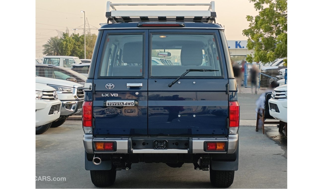 تويوتا لاند كروزر هارد توب 4.5L,LX76-G,WAGON,WITH DIFFERENTIAL LOCK,WINCH FULL OPTIONS,MT,2022MY ( FOR EXPORT ONLY)