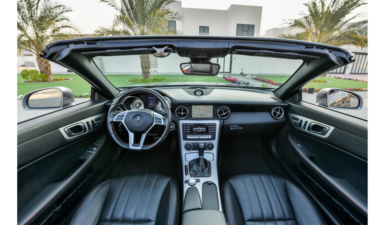 Mercedes-Benz SLK 200 2015 - AED 1,645 PER MONTH - 0% DOWNPAYMENT