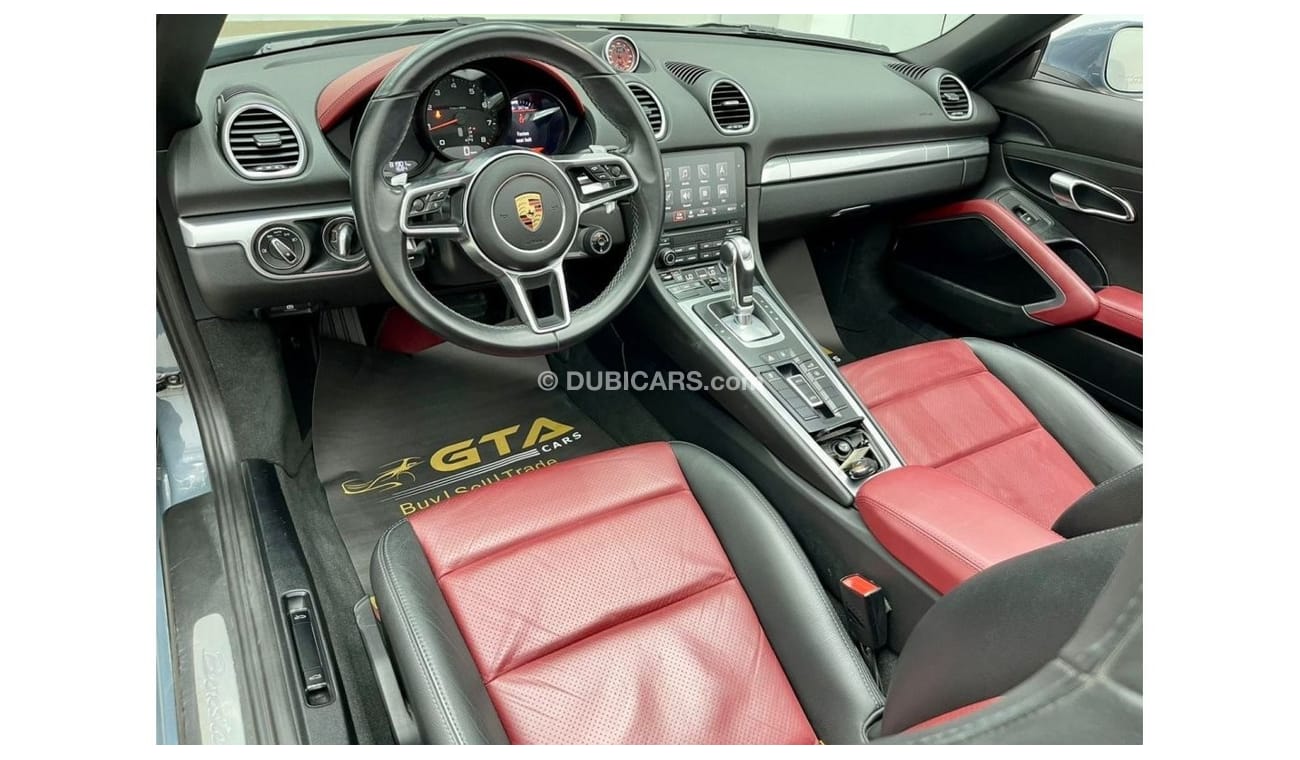 بورش بوكستر 718 2017 Porsche 718 Boxster, Porsche Warranty-Full Service History, GCC.