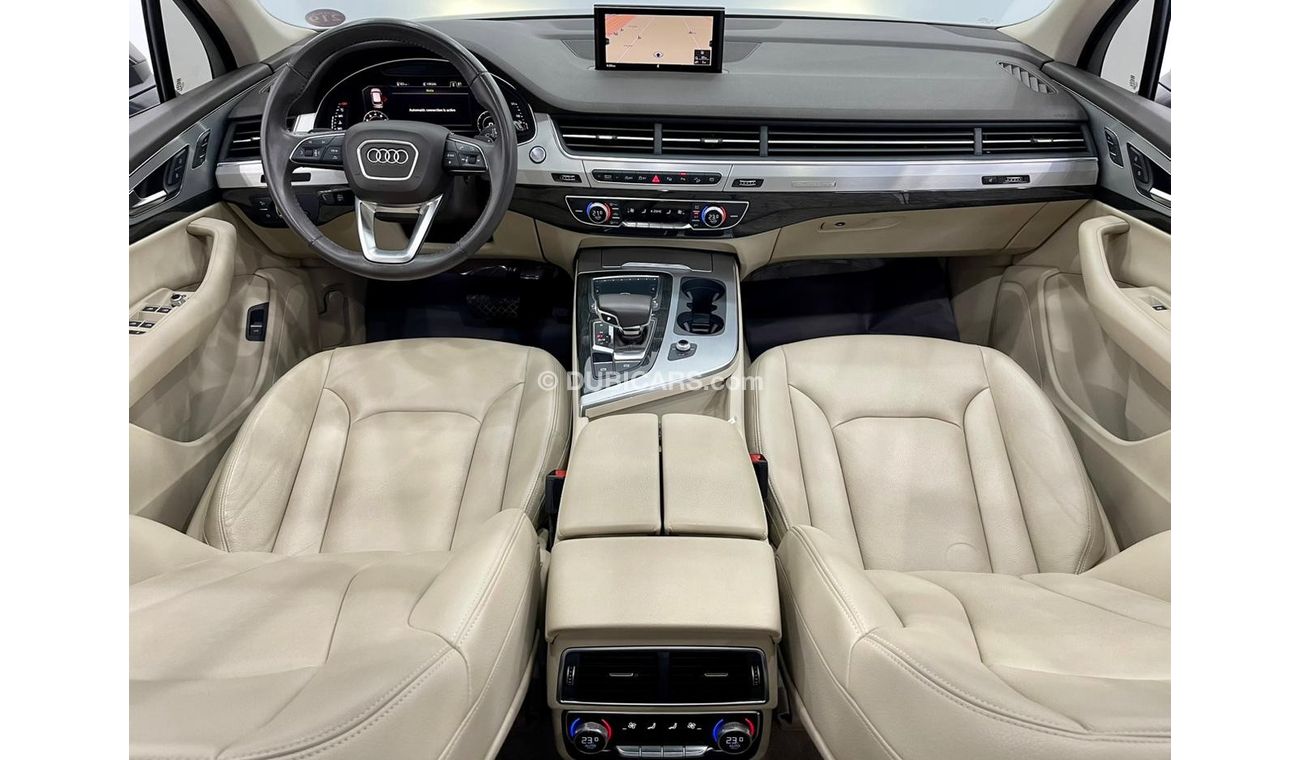 Audi Q7 45 TFSI quattro 2018 Audi Q7 45-TFSI, Full Audi History, Audi Service Contract 2023, Low Kms, GCC Sp