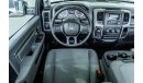 رام 1500 2017 Dodge Ram 1500 5.7L V8 Hemi, Blackline Pack, Single Cab / Full Dodge Service History & Extended