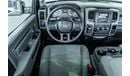 RAM 1500 2017 Dodge Ram 1500 5.7L V8 Hemi, Blackline Pack, Single Cab / Full Dodge Service History & Extended