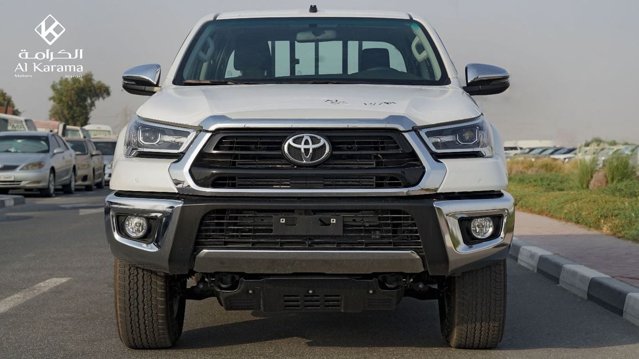 Toyota Hilux GLX 2.4L | Automatic Transmission - Bed Liner - 4x4 - Rear Camera | GCC