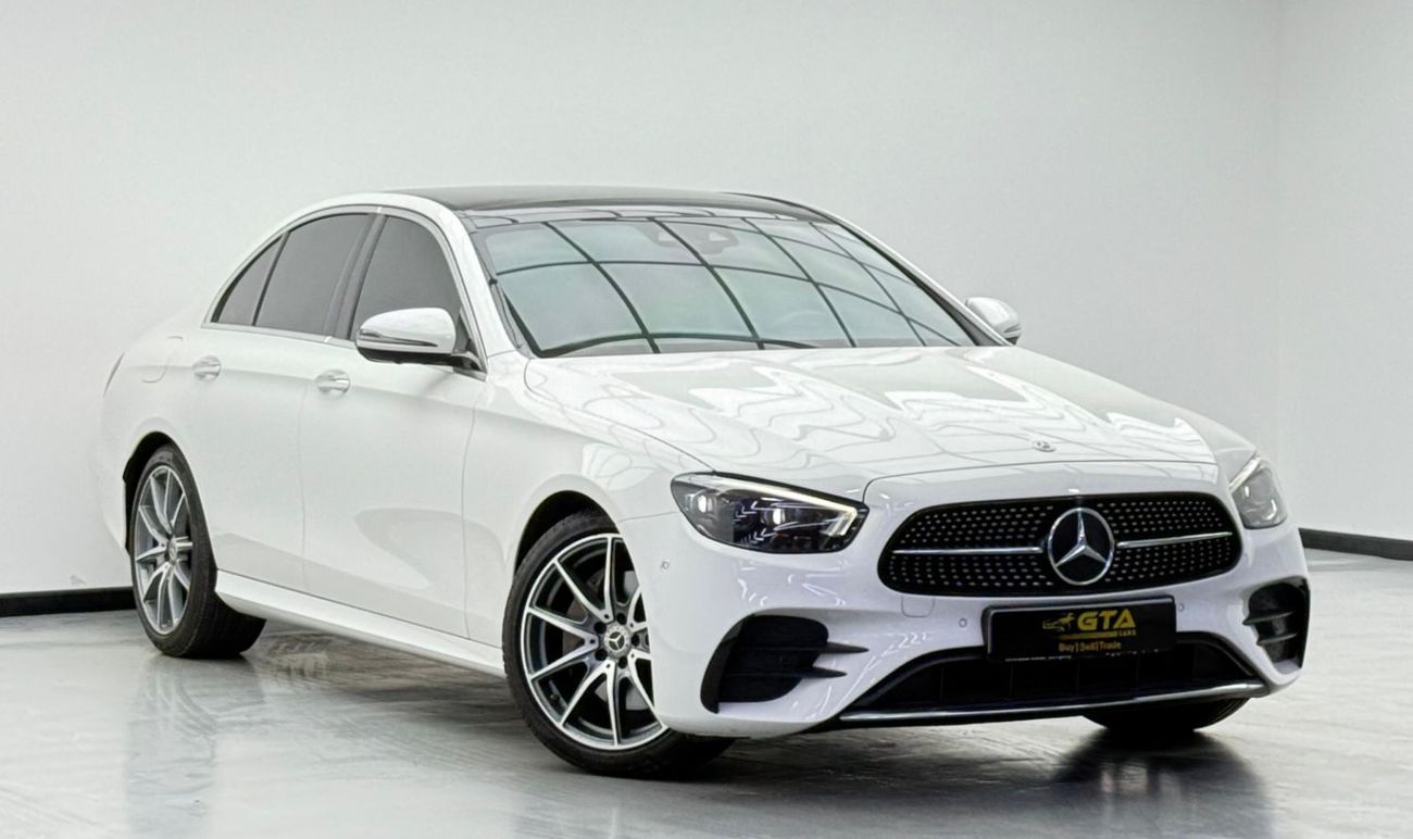 مرسيدس بنز E300 2021 Mercedes Benz E300, 2026 Mercedes Warranty, Full MB Service History, Low Km, Fully Loaded, GCC