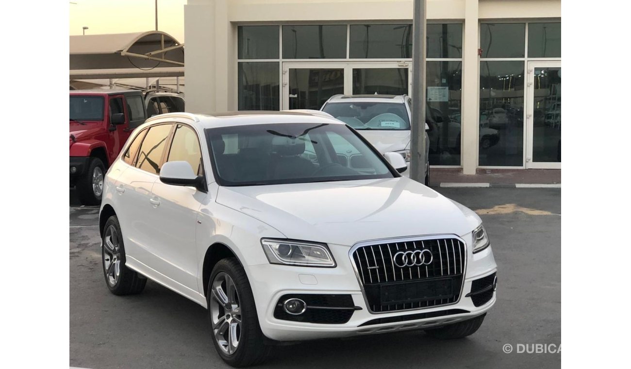 Audi Q5 Audi Q5 model 2015 GCC car prefect condition one owner full option panoramic roof leather seats back