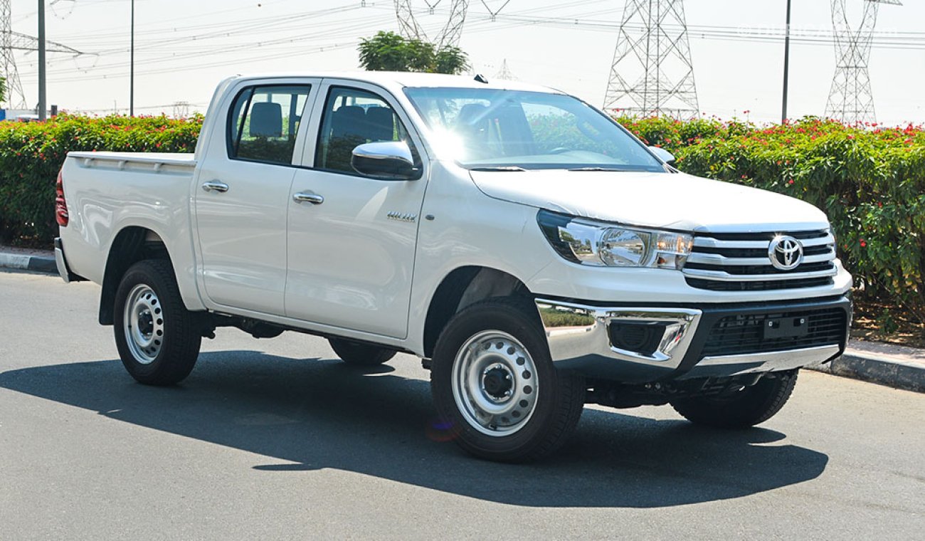 Toyota Hilux 2.4 T-DSL M/T ,CHROME PUMPER  6 SEATS , FOR EXPORT