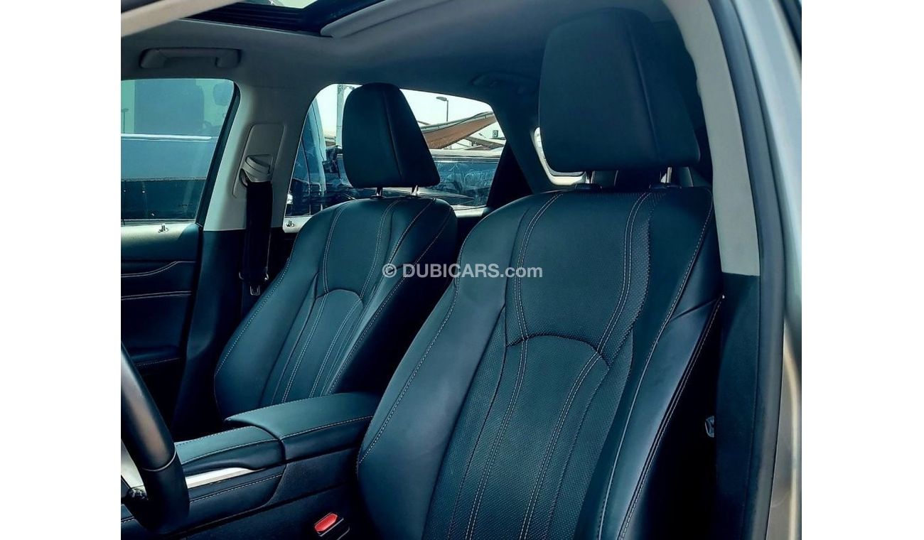 Lexus RX350 2021-2022 Custom Fit Leather Car Floor Mats - Full Coverage All Weather Floor Liners (Black Blue)
